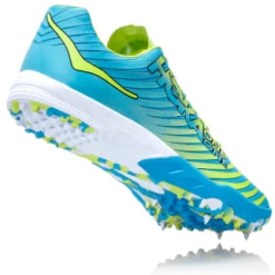 Women's HOKA EVO XC Spike - 1019738-CCTRS -Goodr Sales Shop 1019738 CCTRS Cyan Citrus D
