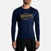 Men's Brooks Distance Graphic Long Sleeve 211319-481