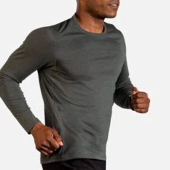 Men's Brooks Distance Long Sleeve - 211322-371 -Goodr Sales Shop 211322 371 MV Distance Long Sleeve