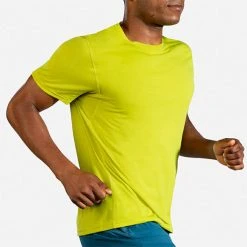 Men's Brooks Distance SS 211323-359 -Goodr Sales Shop 211323 359 MV Distance Short Sleeve