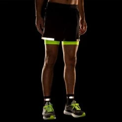 Men's Brooks Carbonite 5" 2-in-1 Short Run Visible Collection 211352-070 -Goodr Sales Shop 211352 070 D1 Carbonite 5in 2in1 Short