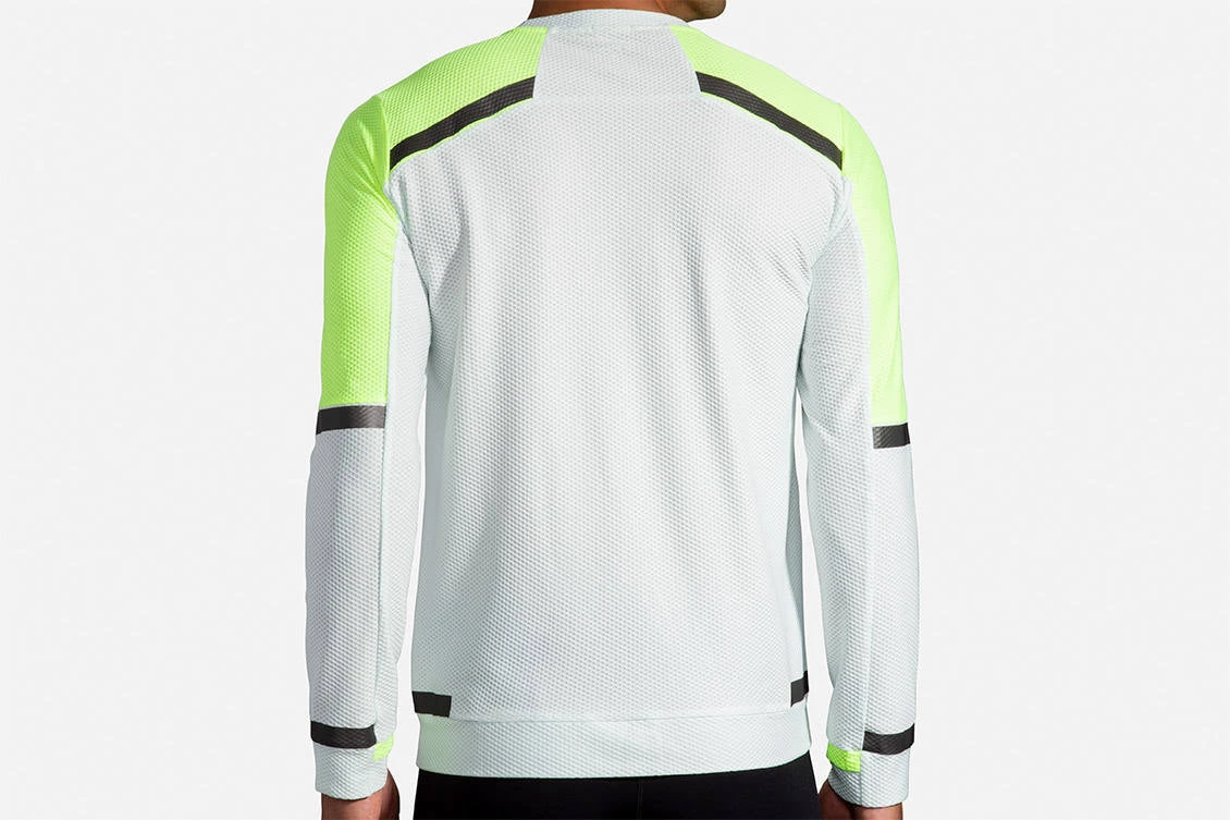 Men's Brooks Carbonite Long Sleeve Run Visible Collection 211354-041 5 Men's Brooks Carbonite Long Sleeve Run Visible Collection 211354-041 - Image 3