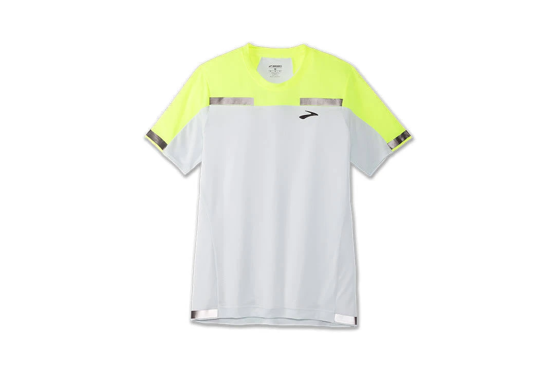 Men's Brooks Carbonite Short Sleeve Run Visible Collection 211355-052 3 Men's Brooks Carbonite Short Sleeve Run Visible Collection 211355-052