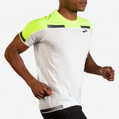 Men's Brooks Carbonite Short Sleeve Run Visible Collection 211355-052 11 Men's Brooks Carbonite Short Sleeve Run Visible Collection 211355-052 -Goodr Sales Shop 211355 052 MV Carbonite Short Sleeve