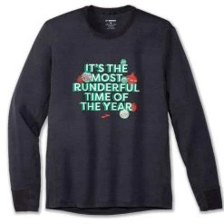 NEW! Men's Brooks "Runderful Time Of Year" Long Sleeves - 211362-075