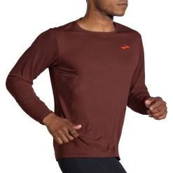 Men's Brooks Atmosphere Long Sleeve - 211382-288 -Goodr Sales Shop 211382 288 MV Atmosphere Long Sleeve