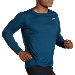 Men's Brooks Atmosphere Long Sleeve - 211382-418 -Goodr Sales Shop 211382 418 MV Atmosphere Long Sleeve