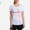Women's Brooks Distance Graphic-Tee 221364-170 -Goodr Sales Shop 221364 170