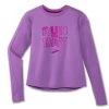 Women's Brooks Distance Graphic Long Sleeve - 221468-573 -Goodr Sales Shop 221468 573 LF Distance Graphic Long Sleeve 1