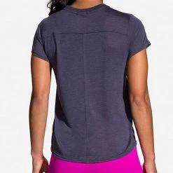 Women's Brooks Distance Graphic Short Sleeve - 221469-459 -Goodr Sales Shop 221469 459 MB Distance Graphic Short Sleeve