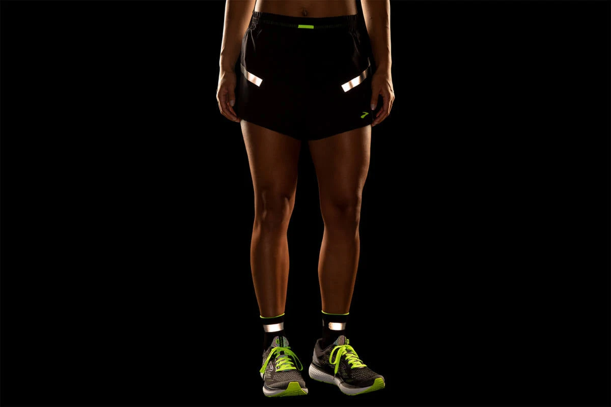 Women's Brooks Carbonite 4" Short Run Visible Collection - 221492-070 4 Women's Brooks Carbonite 4" Short Run Visible Collection - 221492-070 - Image 2