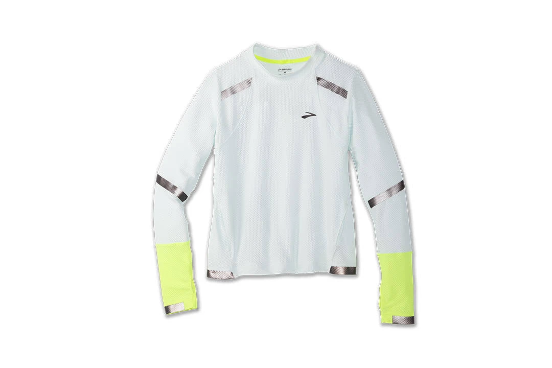 Women's Brooks Carbonite Long Sleeve Run Visible Collection - 221494-041 3 Women's Brooks Carbonite Long Sleeve Run Visible Collection - 221494-041