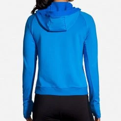 BROOKS Women's Notch Thermal Hoodie - 221502-480 -Goodr Sales Shop 221502 480 MB Notch Thermal Hoodie