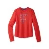 Women's Brooks Running Is My Happy Hour Long Sleeve 221540-624 -Goodr Sales Shop 221540 624 LF Distance Graphic Long Sleeve