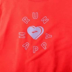 Women's Brooks Run Happy Short Sleeve 221541-635 -Goodr Sales Shop 221541 635 D1 Distance Graphic Short Sleeve