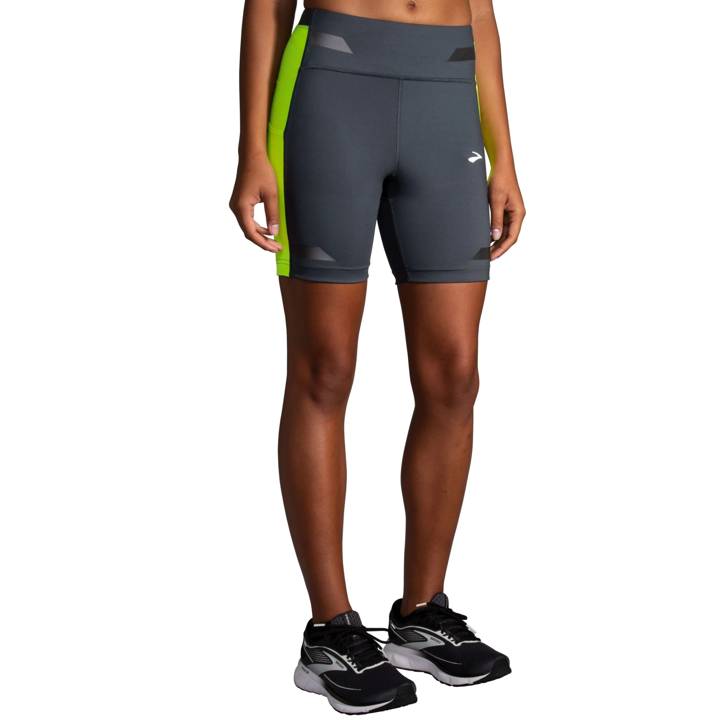 Women's Brooks Run Visible 6" Short Tight - 221565-044 6 Women's Brooks Run Visible 6" Short Tight - 221565-044 - Image 4