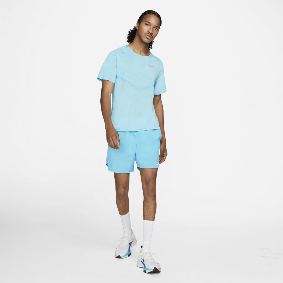 Men's Nike Techknit Ultra Short Sleeve CZ9046-447 7 Men's Nike Techknit Ultra Short Sleeve CZ9046-447 - Image 5