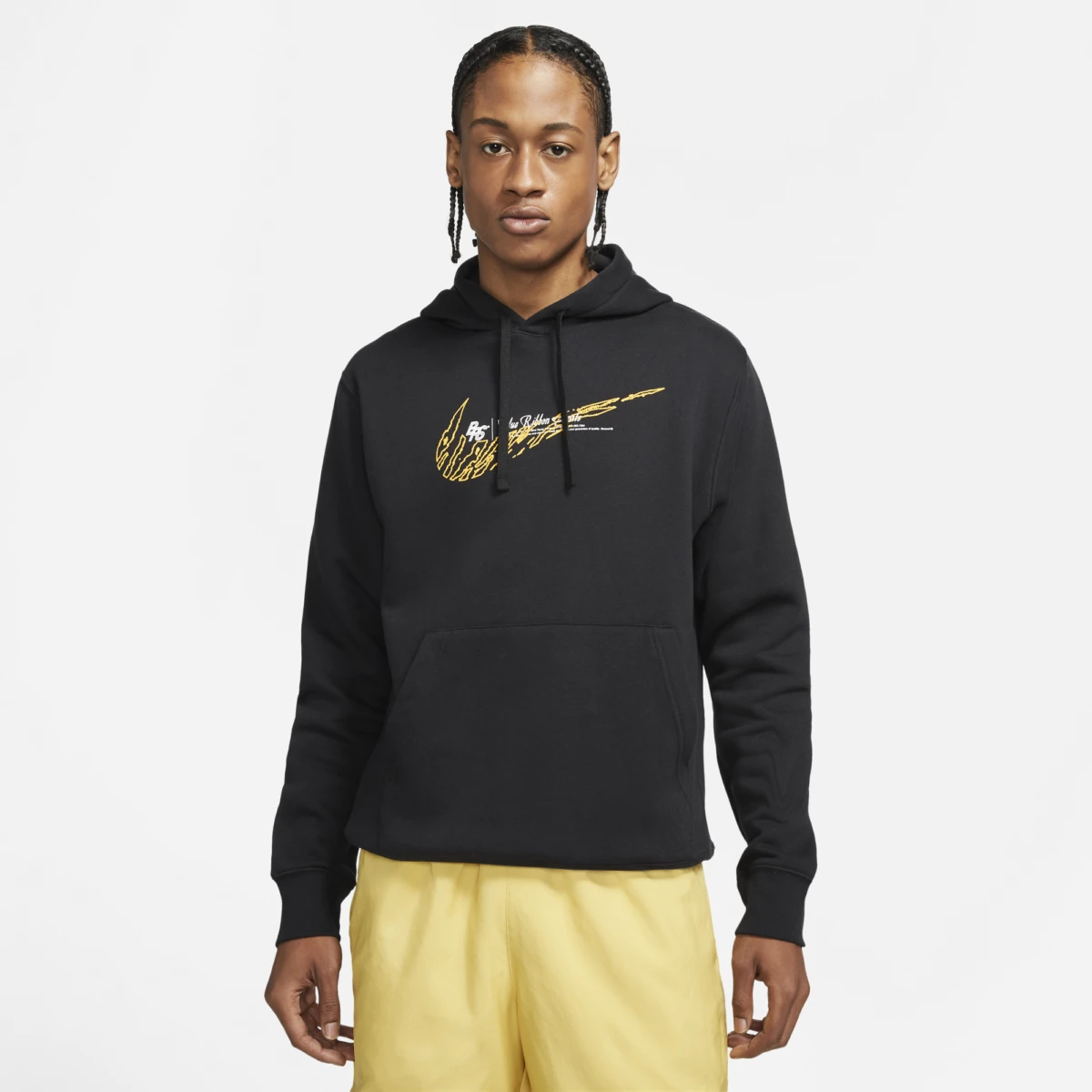 Men's Nike Sportswear Club Hoodie Blue Ribbon Sports - DO6159-010 4 Men's Nike Sportswear Club Hoodie Blue Ribbon Sports - DO6159-010 - Image 2