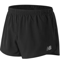 Men's New Balance Accelerate 3" Split Short MS81277-BK