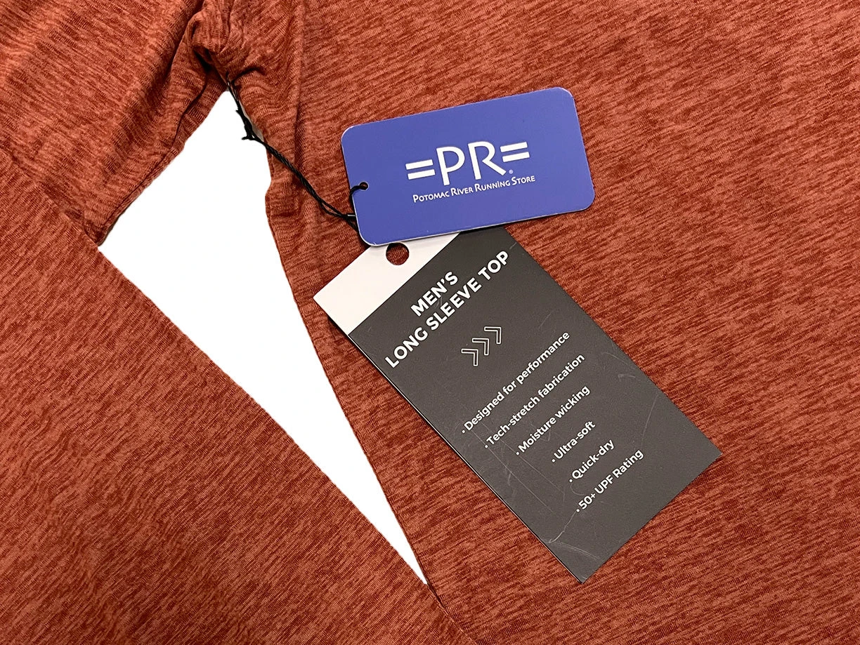 Potomac River Running Men's =PR= Originals Performance Tech Long Sleeve - PRMLSS-502 5 Potomac River Running Men's =PR= Originals Performance Tech Long Sleeve - PRMLSS-502 - Image 3