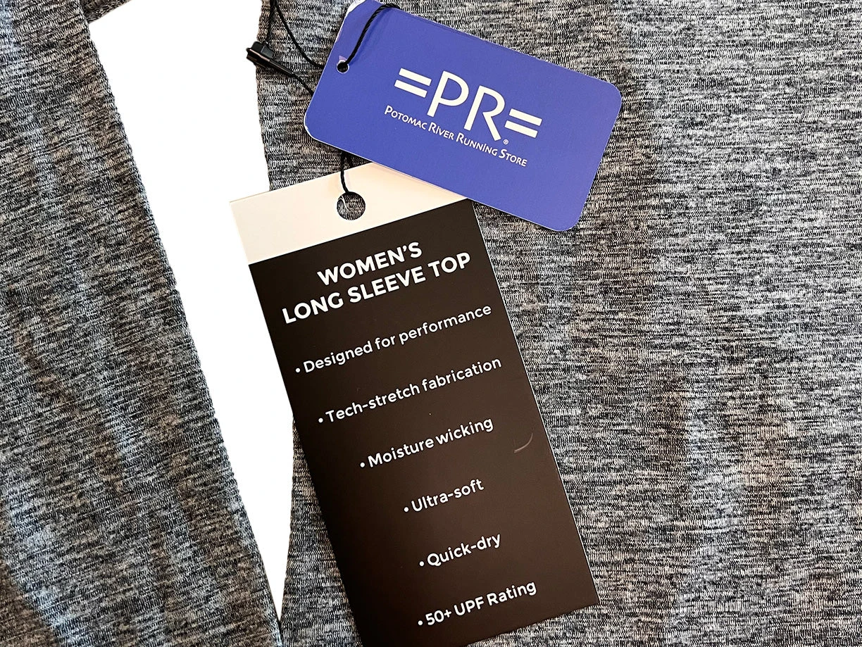 Potomac River Running Women's =PR= Originals Performance Tech Long Sleeve - PRWLSS-100 5 Potomac River Running Women's =PR= Originals Performance Tech Long Sleeve - PRWLSS-100 - Image 3