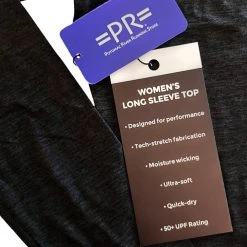 Potomac River Running Women's =PR= Originals Performance Tech Long Sleeve - PRWLSS-200 -Goodr Sales Shop PRWLSS 200 3