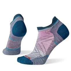 Women's Smartwool Run Zero Cushion Low Ankle Socks-SW001668-052