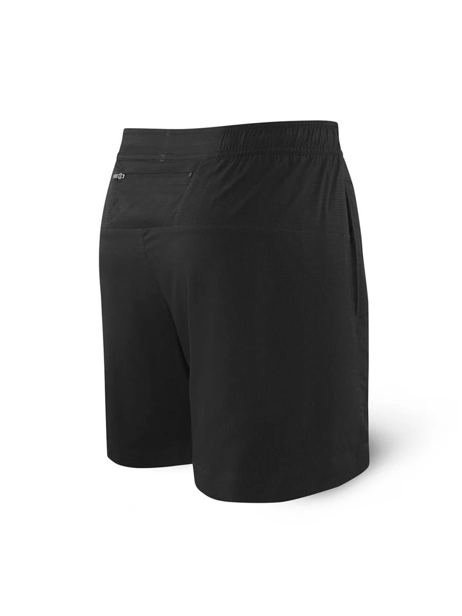 Men's SAXX Underwear Kinetic 2-in-1 7" Short SXKS27-BLK 4 Men's SAXX Underwear Kinetic 2-in-1 7" Short SXKS27-BLK - Image 2
