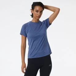 Women's New Balance Impact Run Short Sleeve - WT21262-NKH