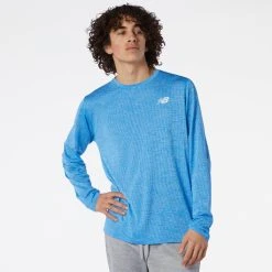 Men's New Balance Tenacity Long Sleeve Tee - MT13096-HLU