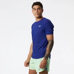Men's New Balance Q Speed Jacquard Short Sleeve - MT13277-VBE -Goodr Sales Shop mt13277vbe 71