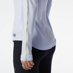 Women's New Balance Q Speed 1NTRO Long Sleeve - WT13290-SIY -Goodr Sales Shop wt13290siy 73
