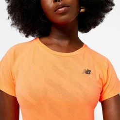 Women's New Balance Q Speed Jacquard Short Sleeve -Goodr Sales Shop wt23281ndf 73
